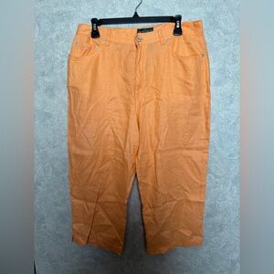 Lauren Jeans Co from Ralph Lauren | 100% Linen Pants Sz 12